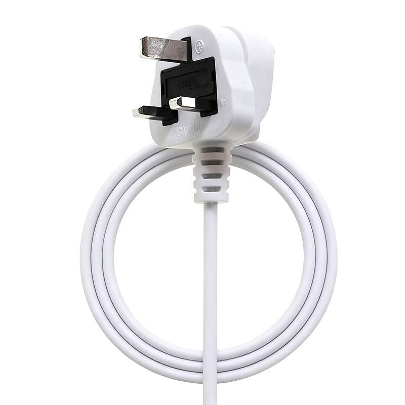 Ổ cắm điện 3 chân tiêu chuẩn Vương quốc Anh Dây nguồn 250V Ac