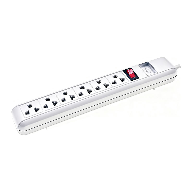 Dải nguồn tiêu chuẩn Hoa Kỳ có nhiều ổ cắm và công tắc Rocker